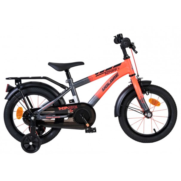 Volare Thombike Kinderfiets Jongens 14 inch Oranje/Grijs Volare Thombike Kinderfiets Jongens 14 inch Oranje/Grijs
