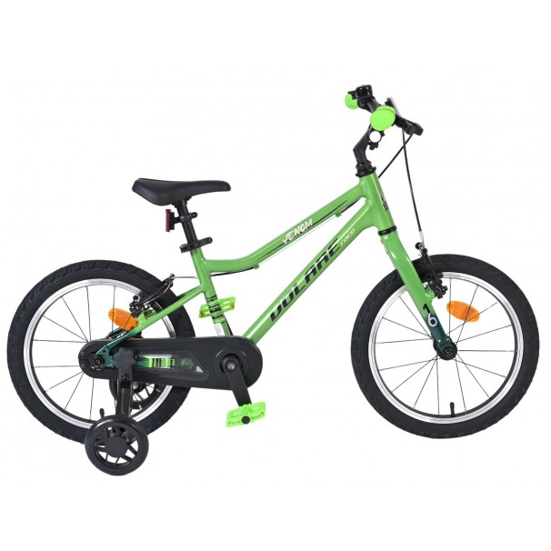 Volare Venom Kinderfiets Jongens 16 inch Groen Twee Handremmen Volare Venom Kinderfiets Jongens 16 inch Groen Twee Handremmen
