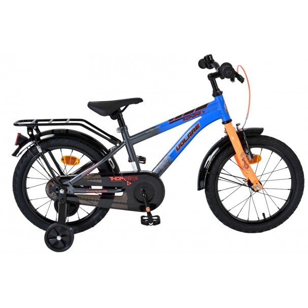 Volare Thombike Kinderfiets Jongens 16 inch Blauw/Oranje Volare Thombike Kinderfiets Jongens 16 inch Blauw/Oranje