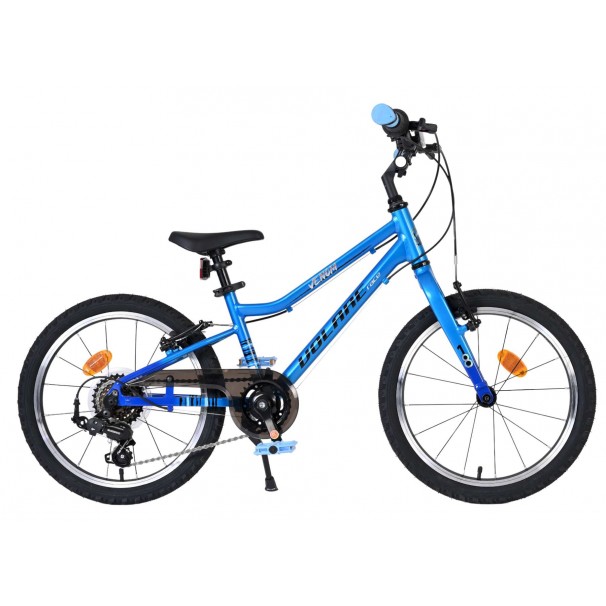 Volare Venom Kinderfiets Jongens 18 inch Blauw 6 Speed Twee handremmen Volare Venom Kinderfiets Jongens 18 inch Blauw 6 Speed Twee handremmen