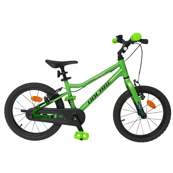 Volare Venom Kinderfiets Jongens 18 inch Groen 6 Speed Twee handremmen Volare Venom Kinderfiets Jongens 18 inch Groen 6 Speed Twee handremmen