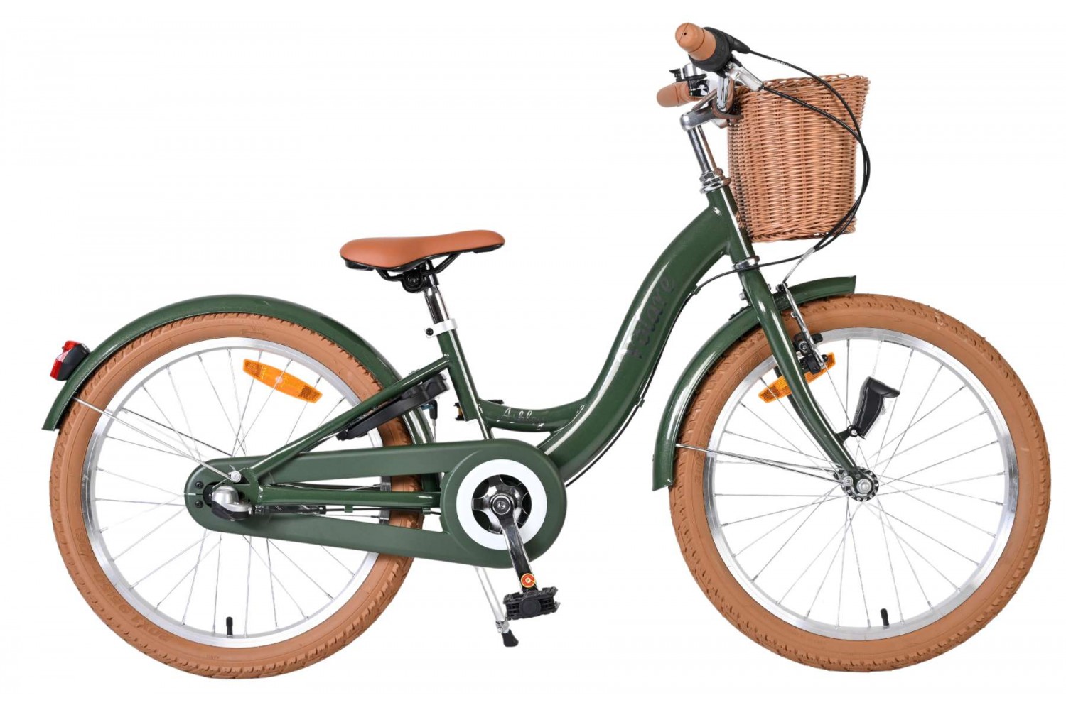 Volare Ashley Kinderfiets Meisjes 20 inch Groen Nexus 3