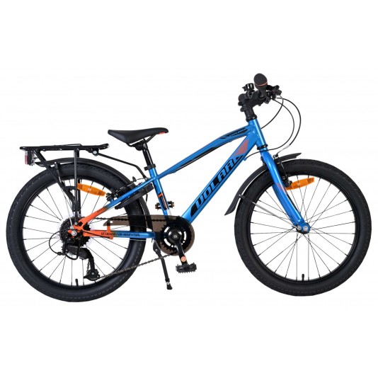 Volare Explorer Kinderfiets 20 inch Blauw/Oranje 7 Speed