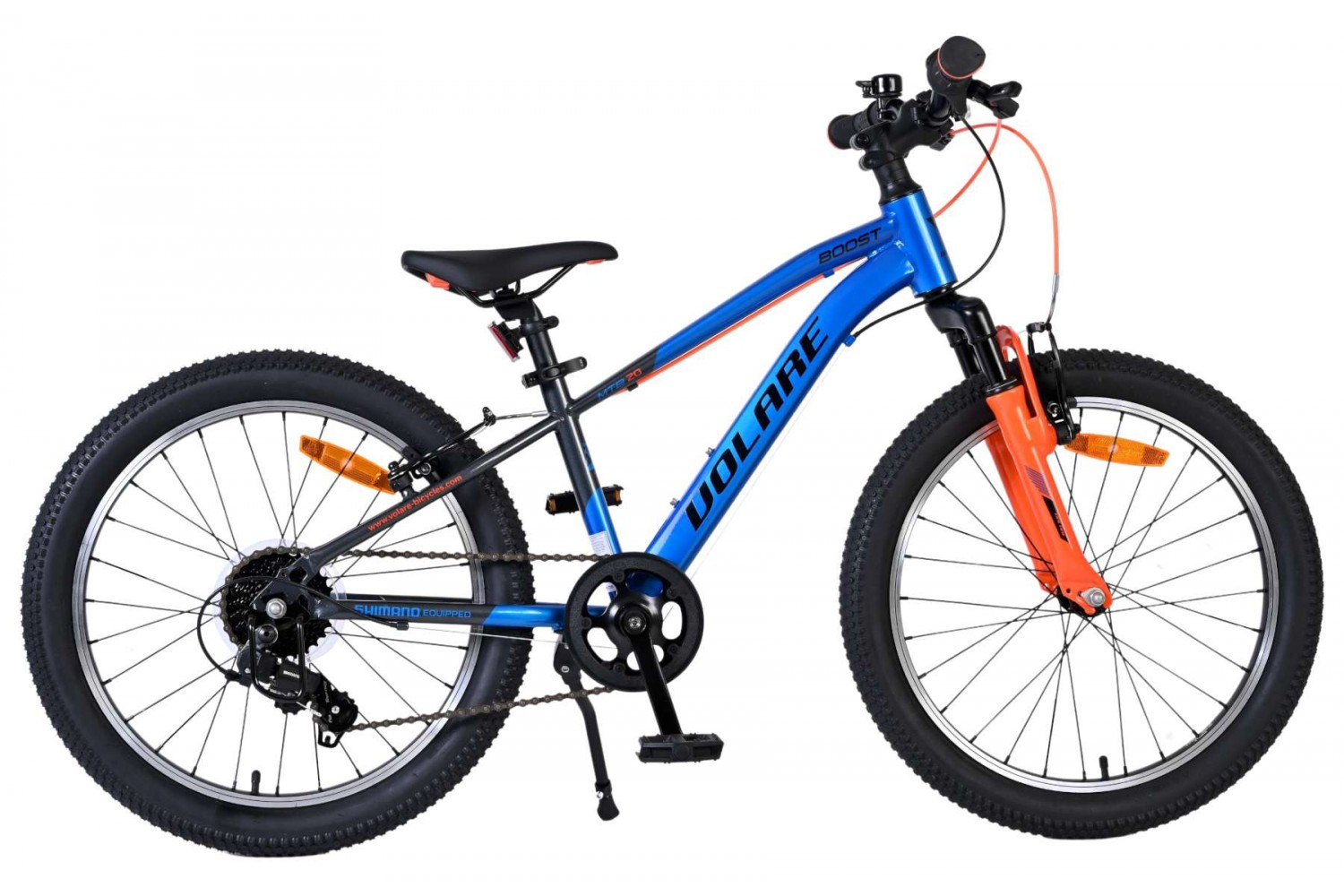 Volare Boost Kinderfiets 20 inch Blauw/Grijs 7 Speed