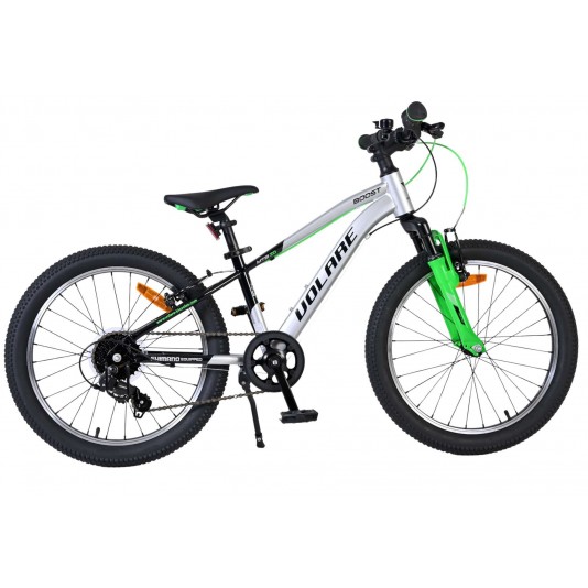 Volare Boost Kinderfiets 20 inch Zilver/Groen 7 Speed