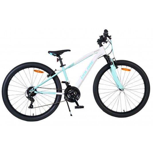 Volare Boost Kinderfiets 26 inch Wit/Mintgroen 21 Speed