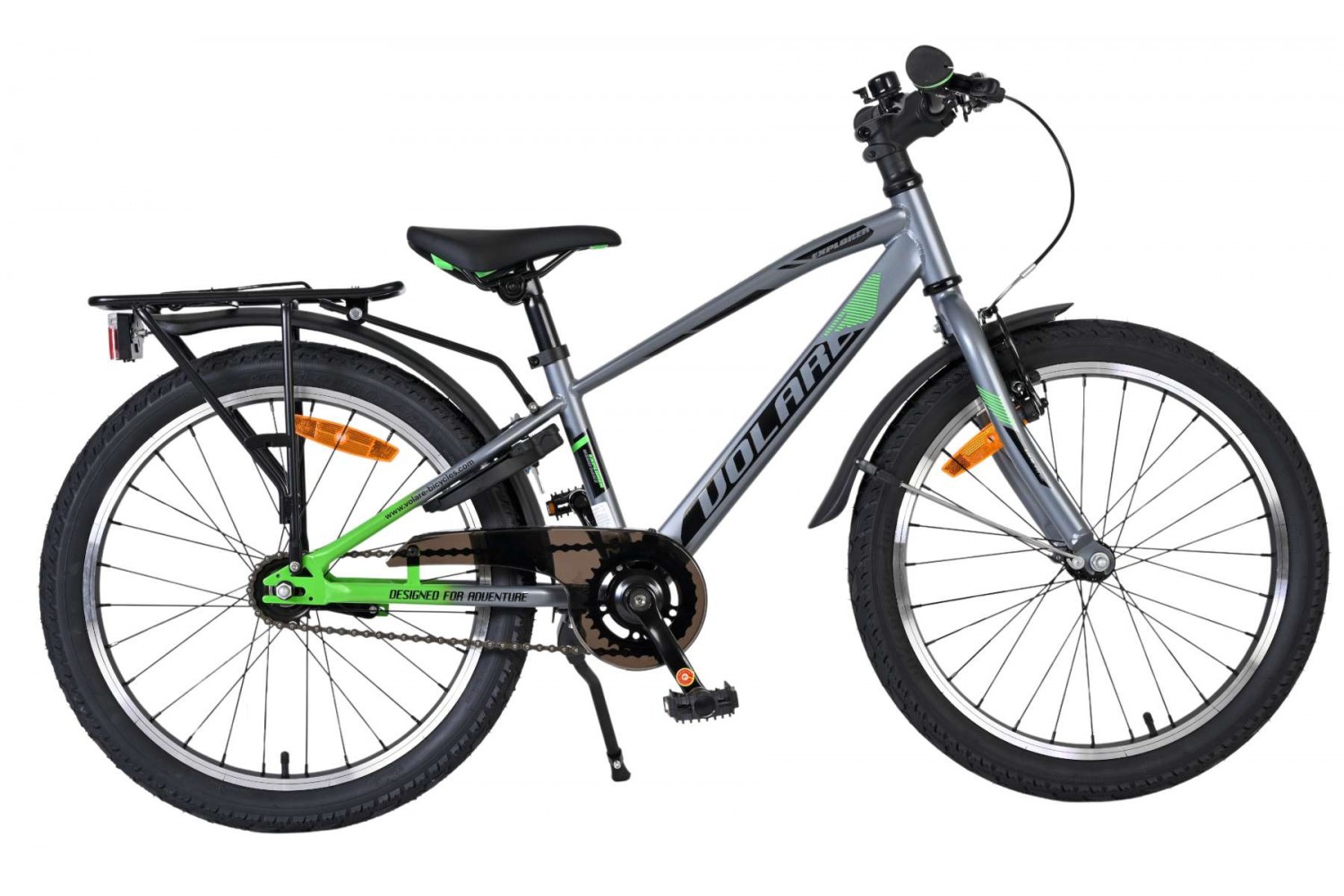 Volare Explorer Kinderfiets Jongens 20 inch Donkergrijs