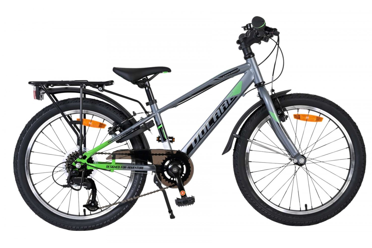 Volare Explorer Kinderfiets 20 inch Donkergrijs 7 Speed