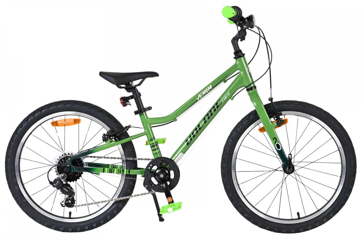 Volare Venom Kinderfiets Jongens 20 inch Groen Twee handremmen