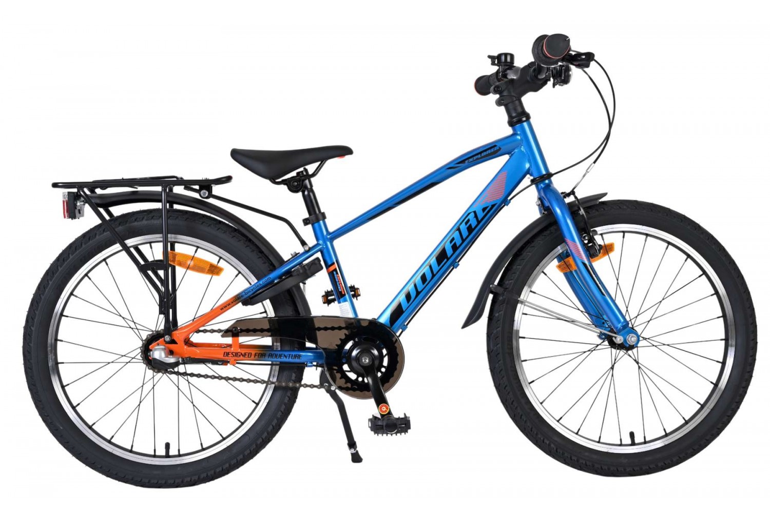 Volare Explorer Kinderfiets Jongens 20 inch Blauw/Oranje Nexus 3 Volare Explorer Kinderfiets Jongens 20 inch Blauw/Oranje Nexus 3