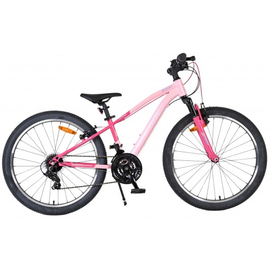 Volare Boost Kinderfiets 24 inch Roze 21 Speed