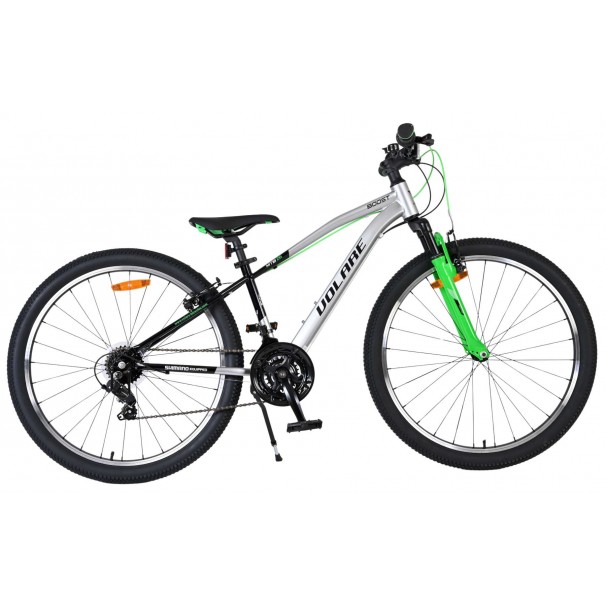 Volare Boost Kinderfiets 26 inch Zilver/Groen 21 Speed