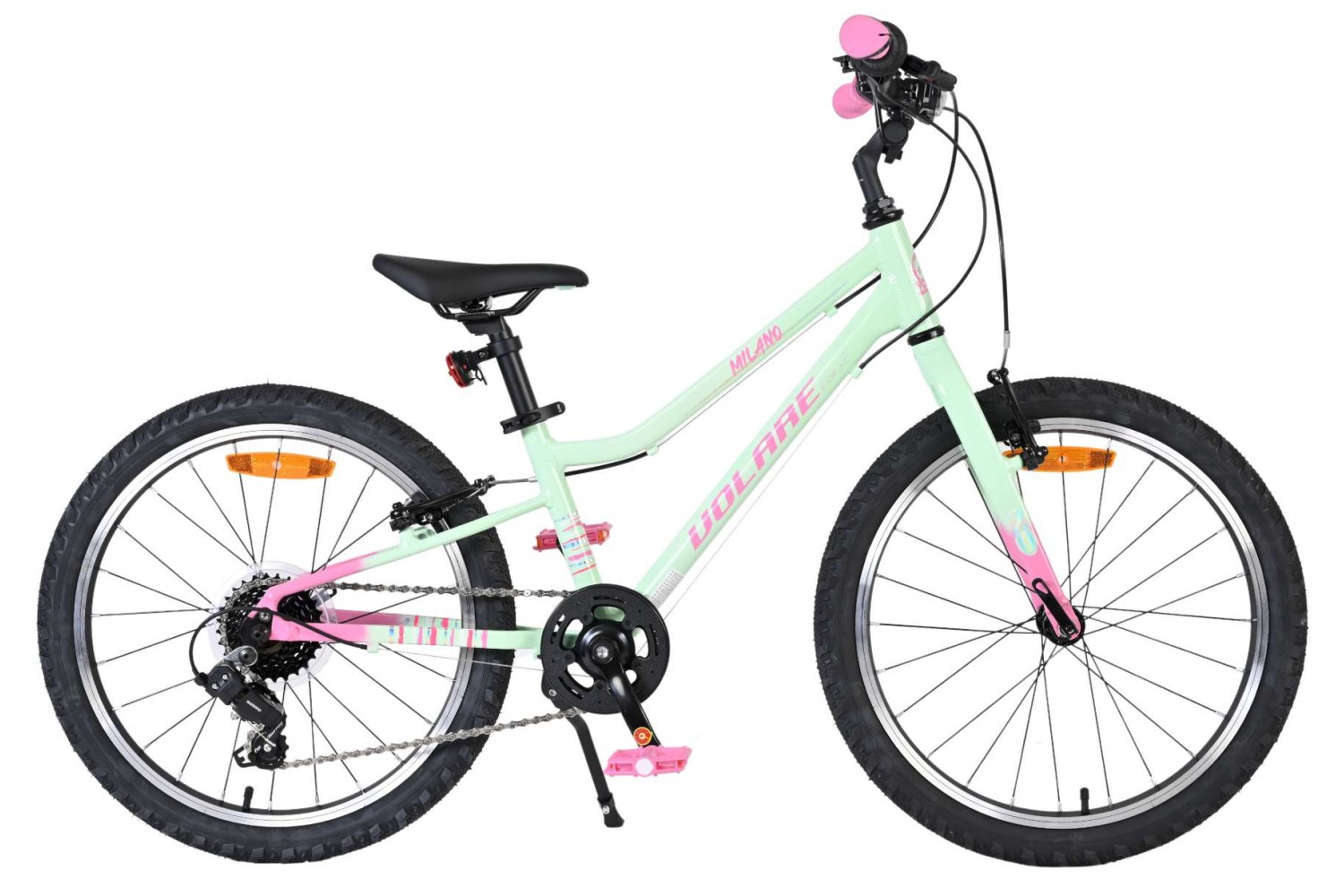 Volare Milano Kinderfiets Meisjes 20 inch Mintgroen 6 speed