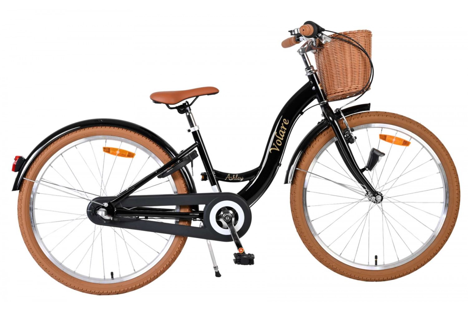 Volare Ashley Kinderfiets Meisjes 24 inch Zwart Nexus 3