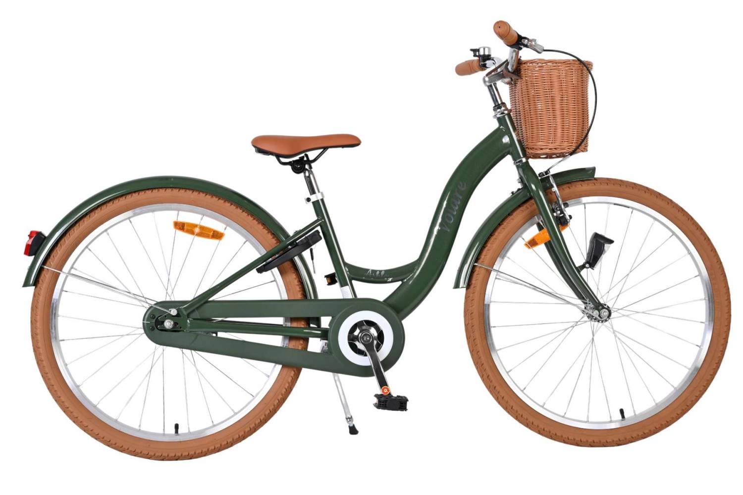 Volare Ashley Kinderfiets Meisjes 24 inch Groen