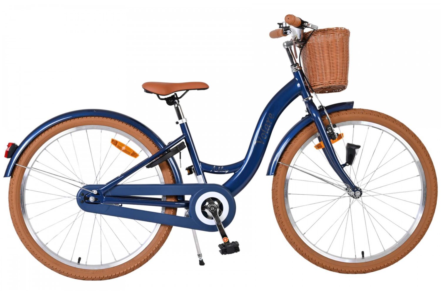Volare Ashley Kinderfiets Meisjes 24 inch Blauw Volare Ashley Kinderfiets Meisjes 24 inch Blauw